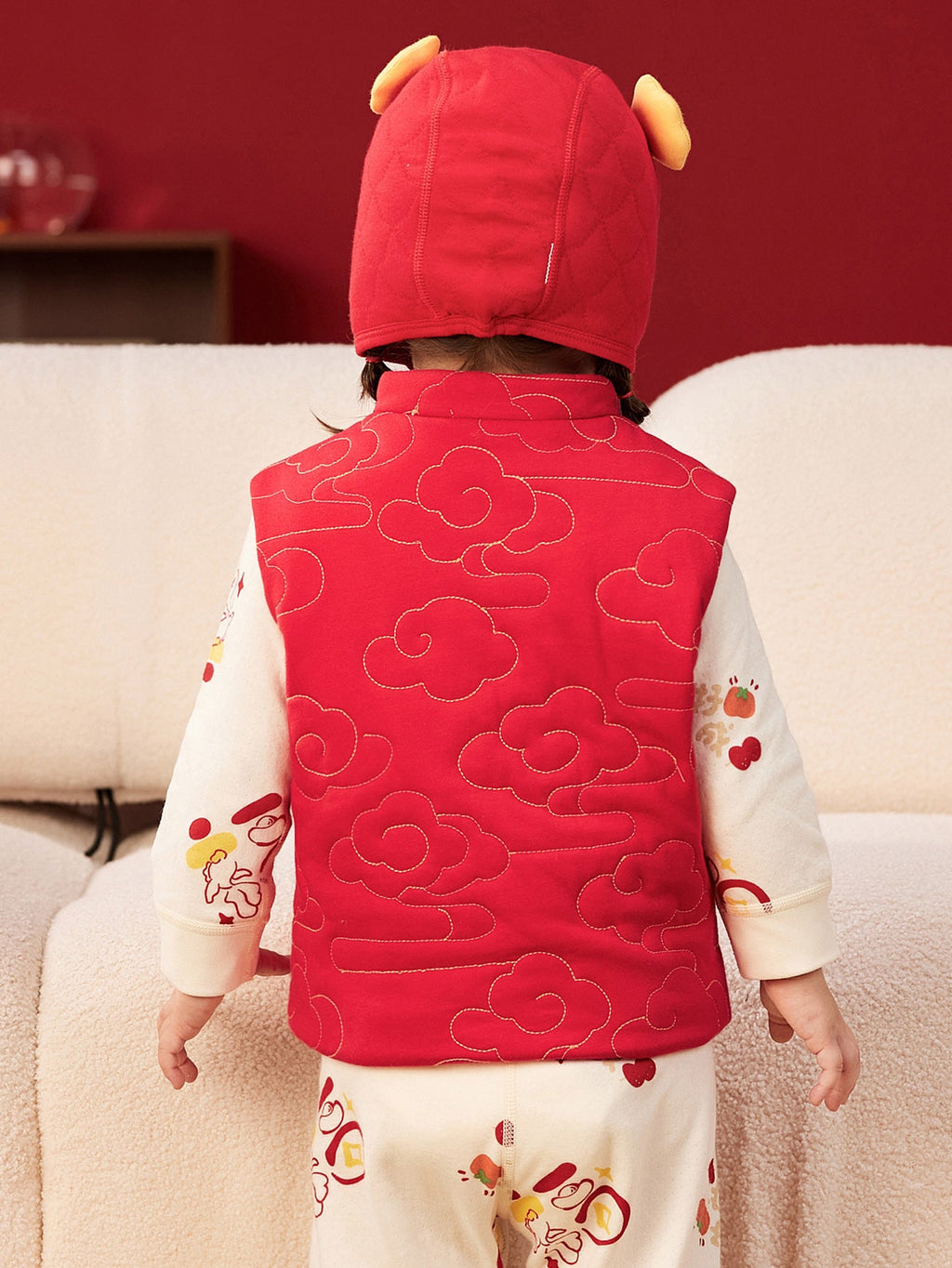 Baby Unisex Padded Skin-friendly and Breathable Vest