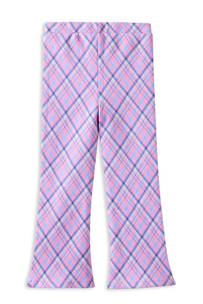 Playtime Check Flared Pant