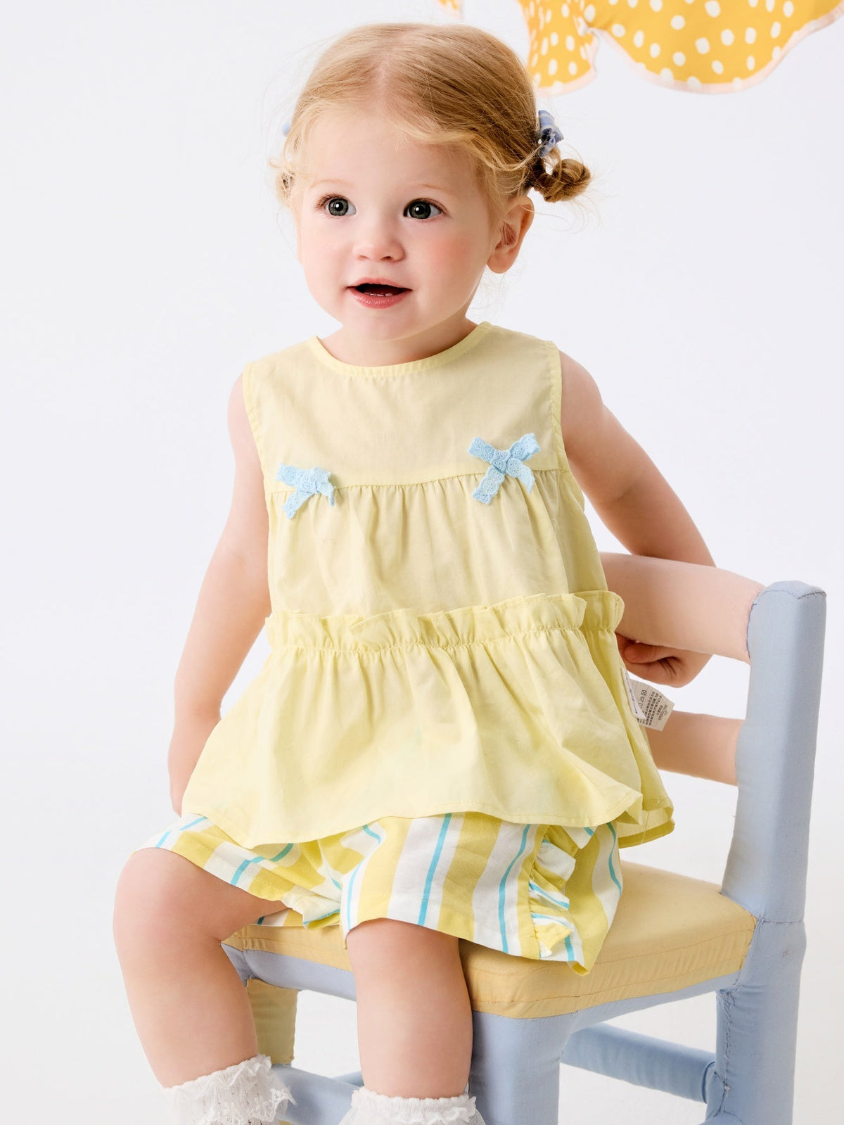 Baby Girl Short Sleeve Suit