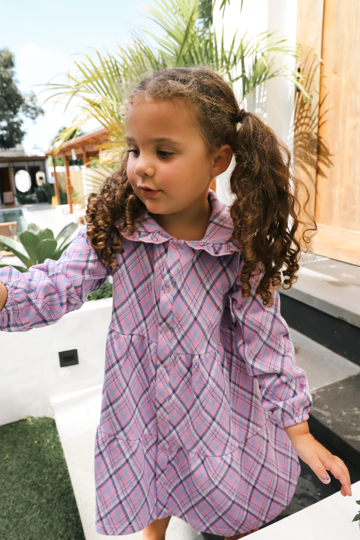 Playtime Check Dress