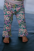 Posie Patch Flared Legging - Baby