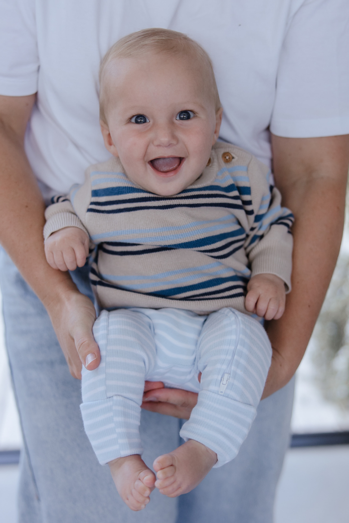 Clancy Stripe Jumper - Baby