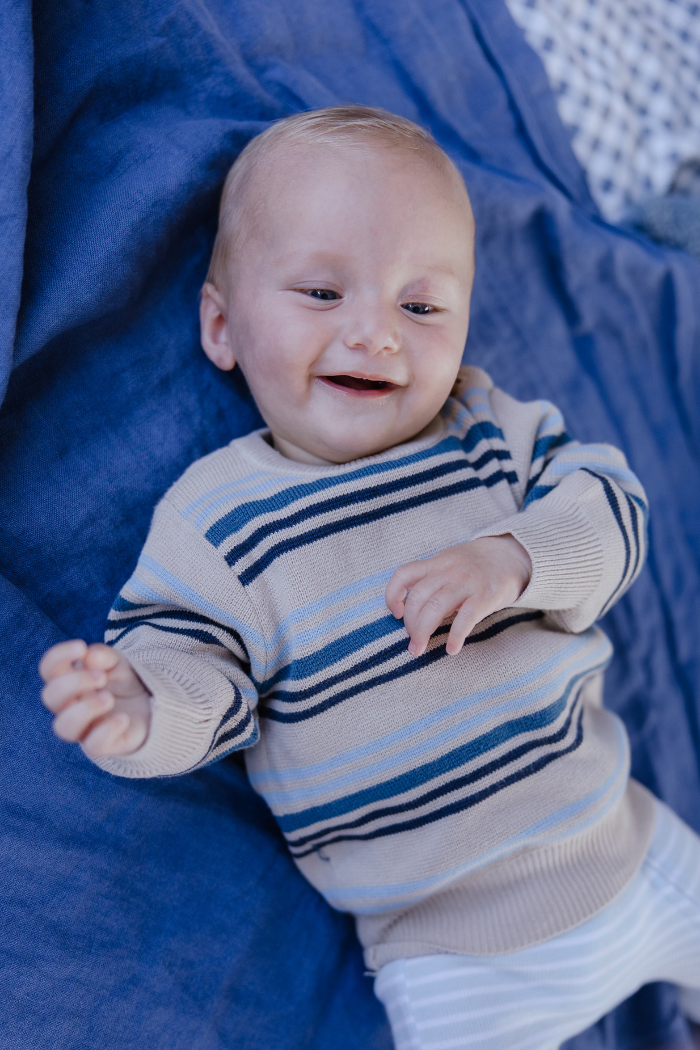 Clancy Stripe Jumper - Baby