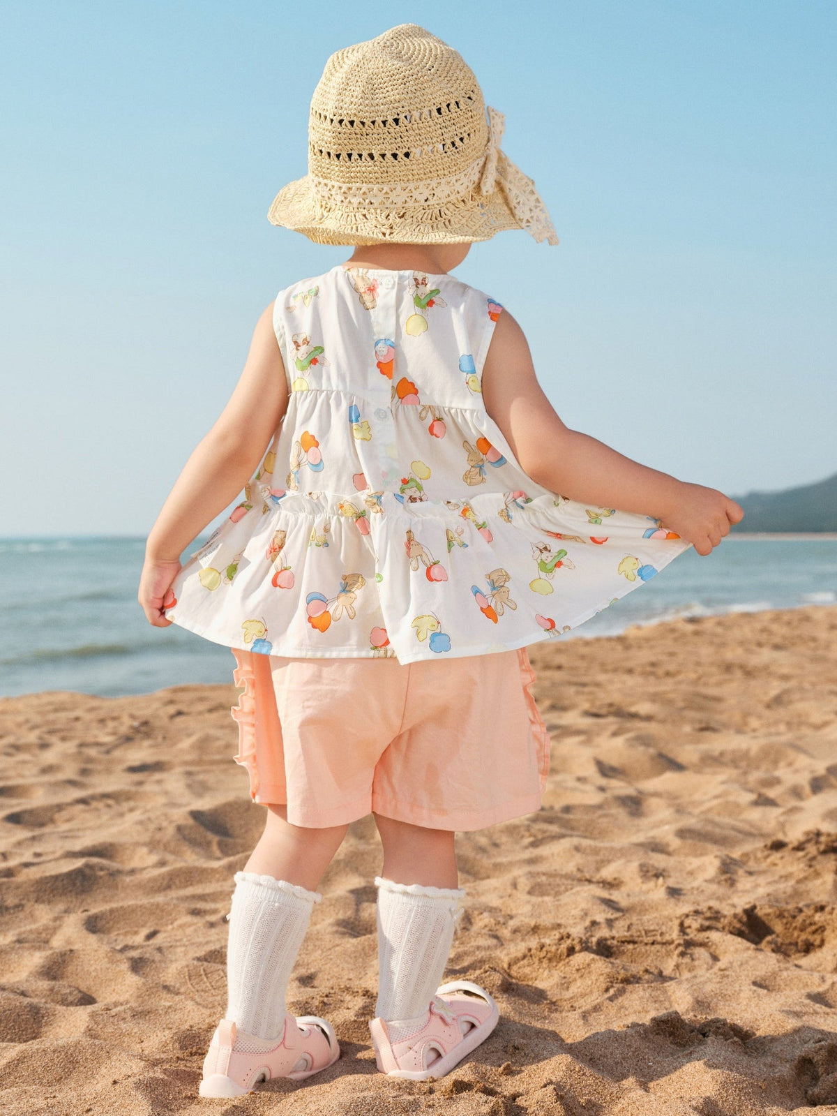 Baby Girl Short Sleeve Suit