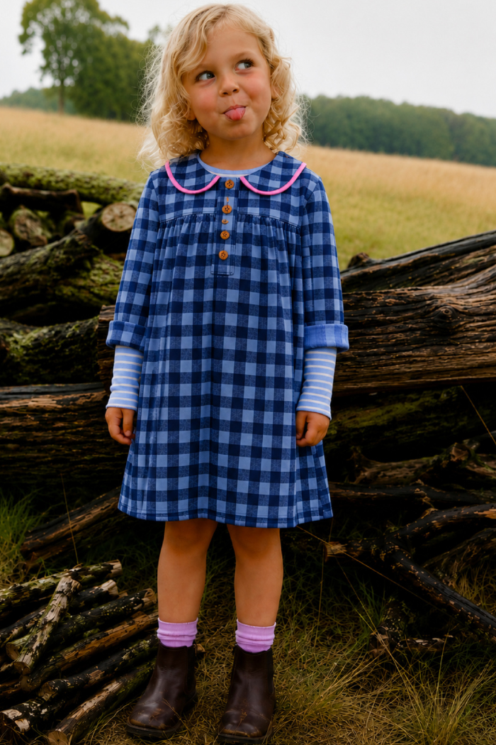 Downtown Check Dress