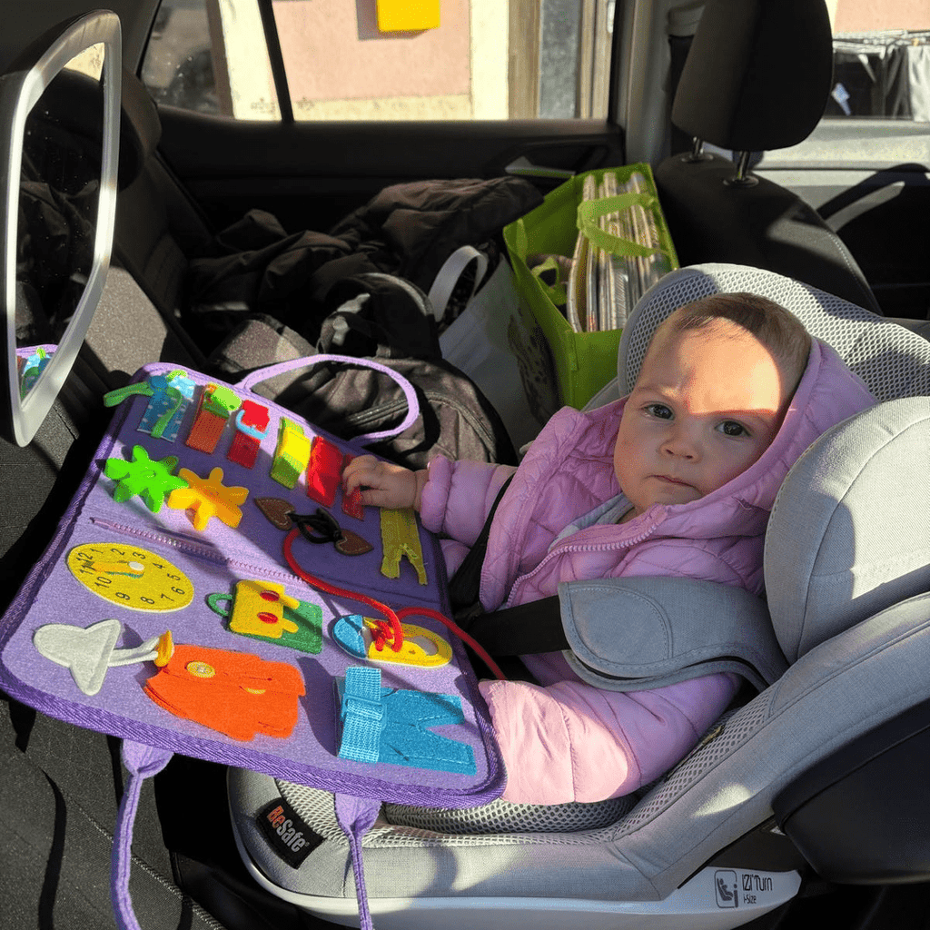 TibaToes™ Montessori Busy Board