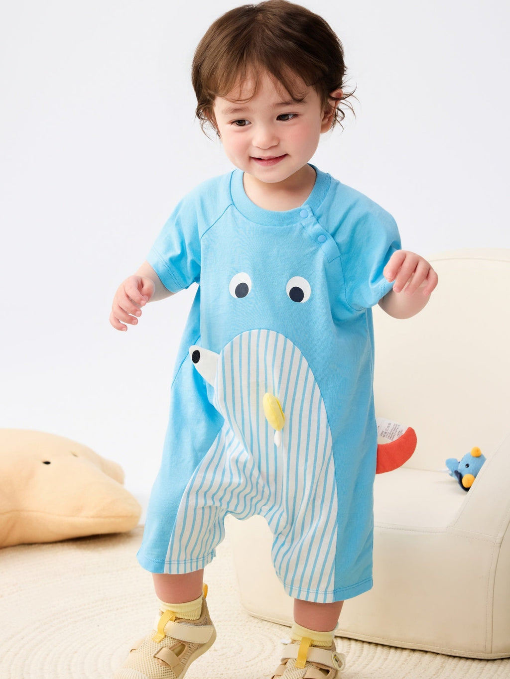 Baby Unisex Knit Jumpsuit