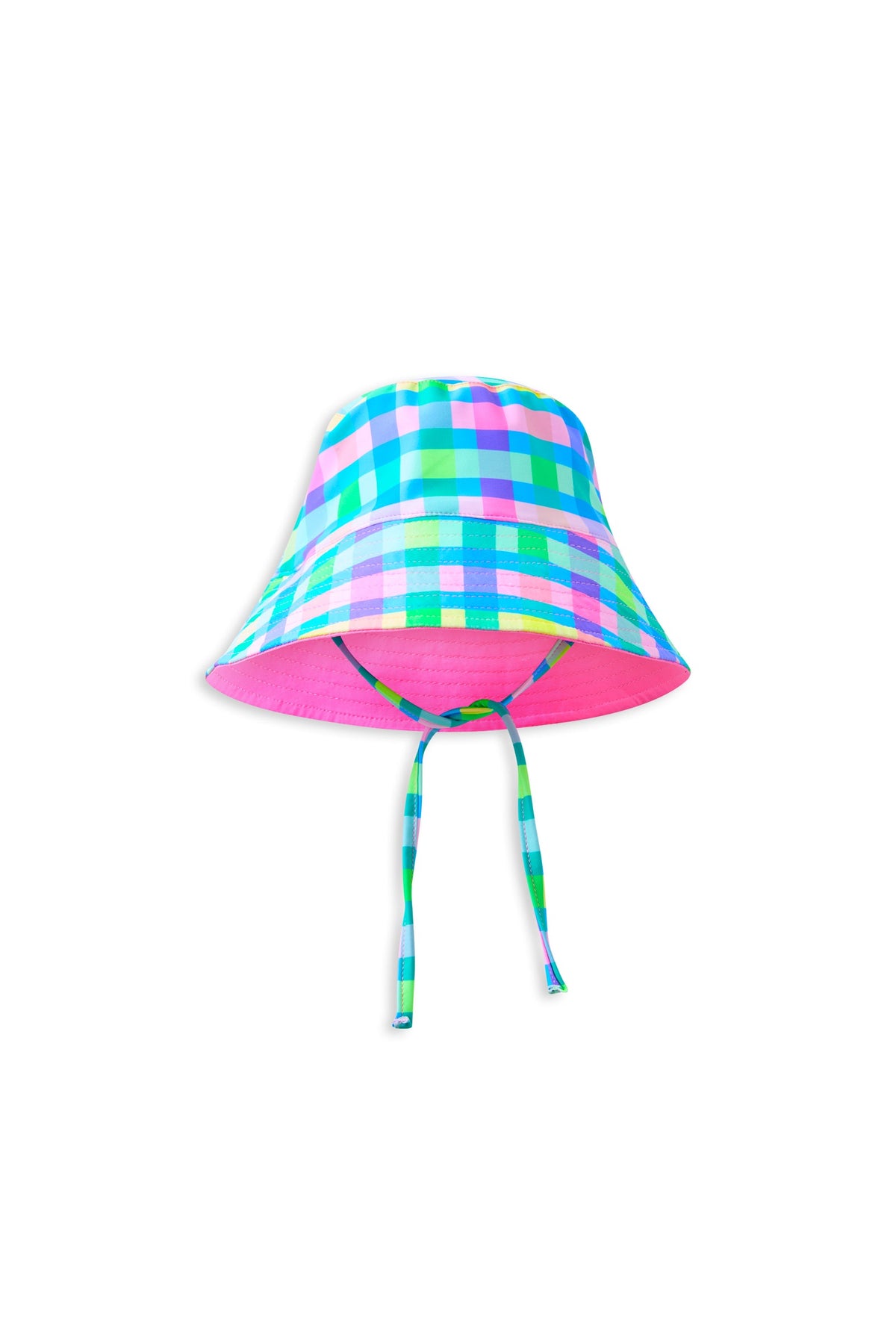 Picnic Check Swim Hat