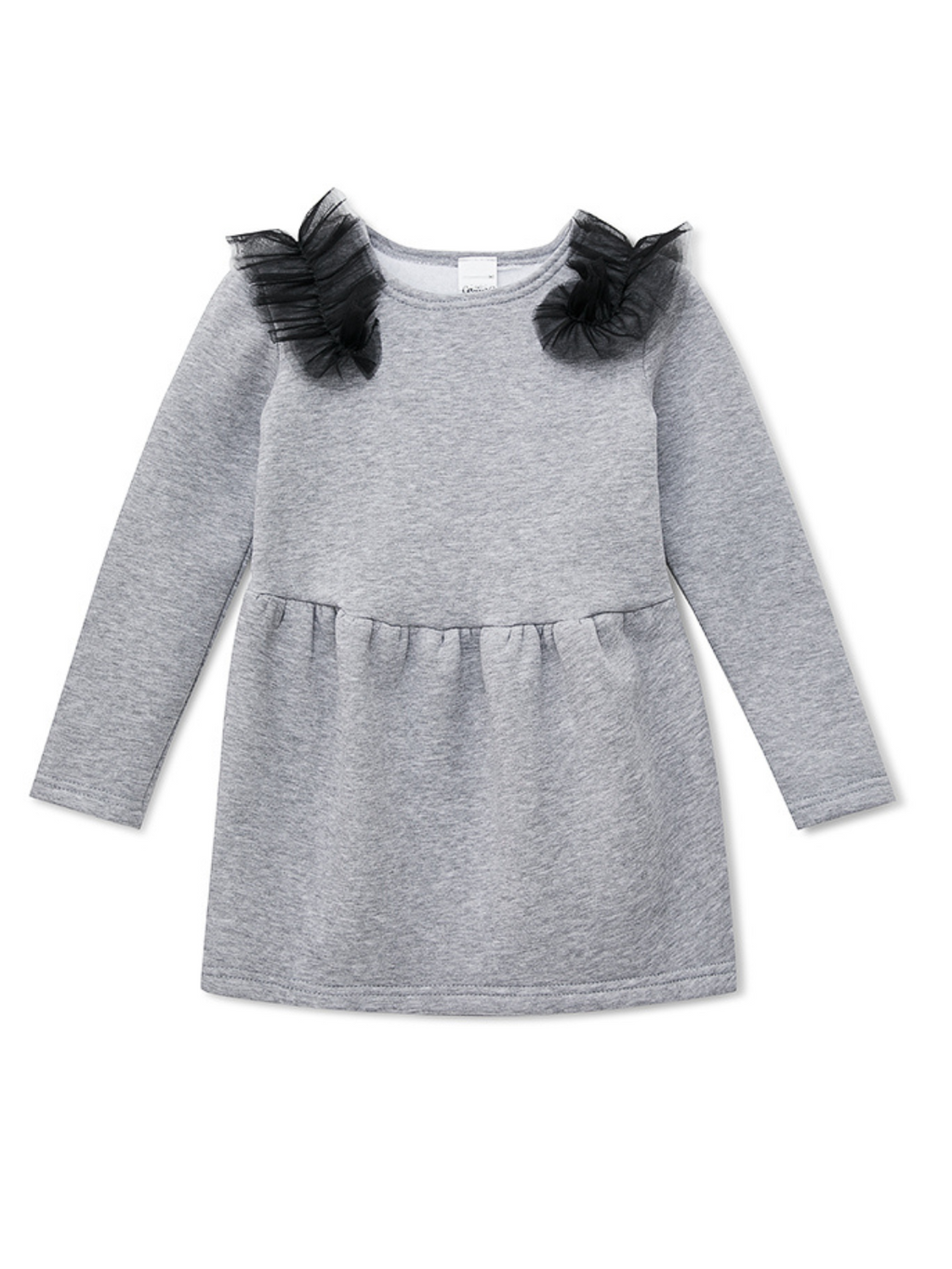 Adorable Grey Casual Tunic by Kids Couture