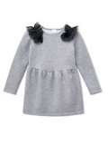 Adorable Grey Casual Tunic by Kids Couture