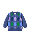 Argyle Sweat Baby - Diesel Blue