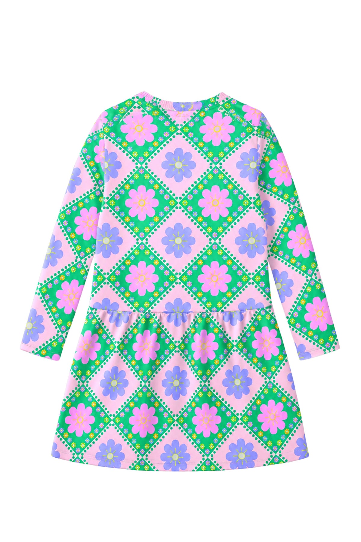 Patchwork Bloom Dress