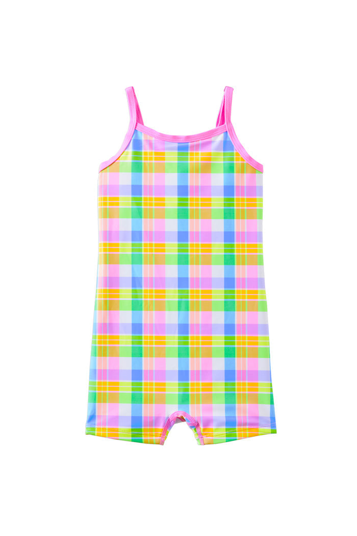 Carnival Check Boyleg One Piece