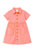 Check Dress - Goldie