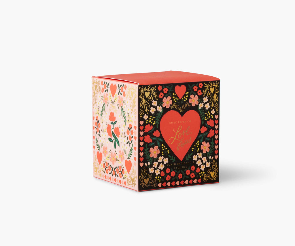 9.5 oz Candle - Love, Paris