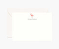Animals Personalized Stationery  - Flamingo