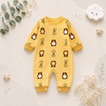 The Axel - Newborn Baby 100% Cotton Romper Long Sleeve Soft Spring Autumn Outfit