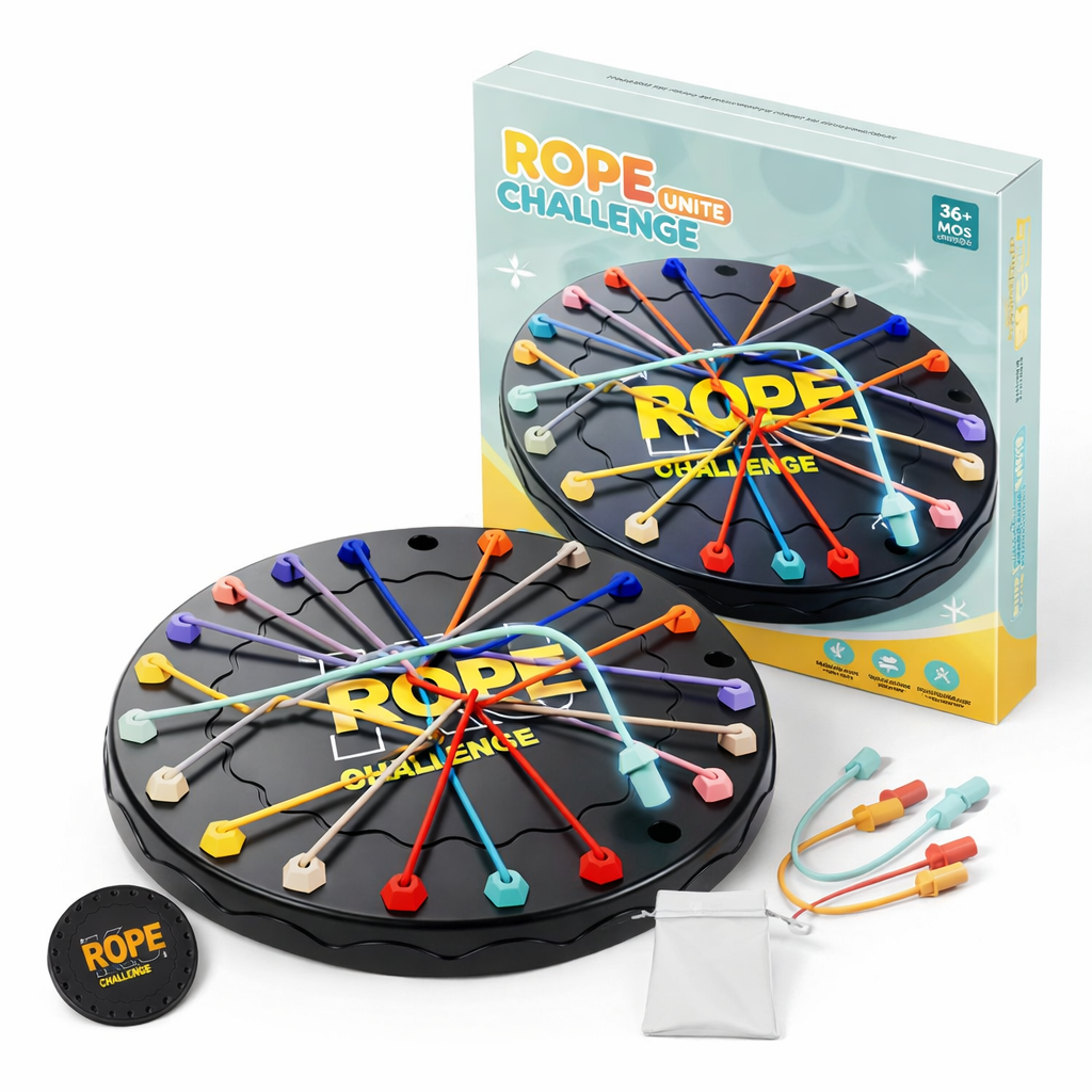 Montessori Rope Untangling Brain Game