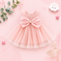 The Aya - Newborn Baby Girl Floral Party Dress Elegant Ball Gown Style