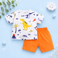 The Alejandro - Baby Boy Animal Koala Full Print Comfortable Short Sleeve Set