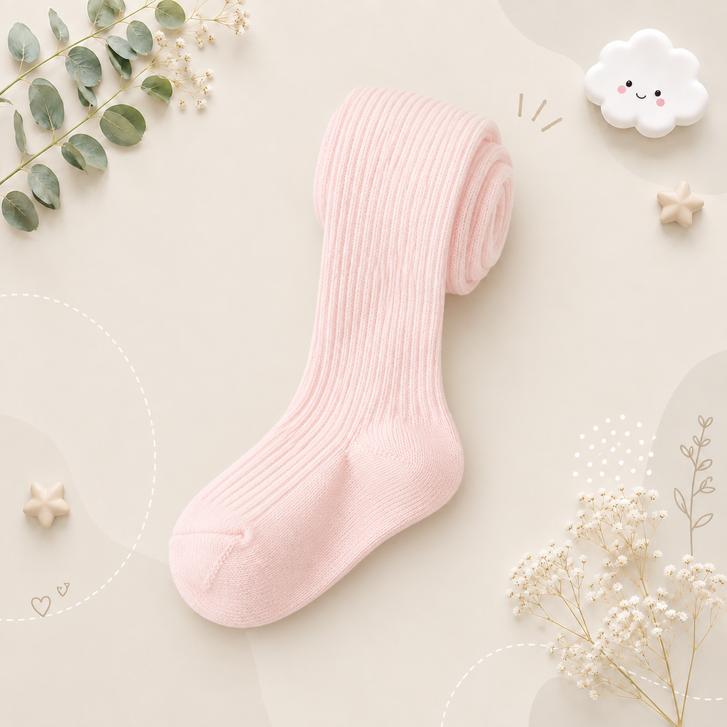 The Charli - Baby Unisex Cotton Colored Knit Pantyhose Tights Stockings