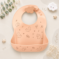 The Bowie - Waterproof Baby Silicone Feeding Bib Adjustable Soft Food Catcher for Babies & Toddlers