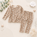 The Alitzel - Baby Unisex Leaves Pajamas Set