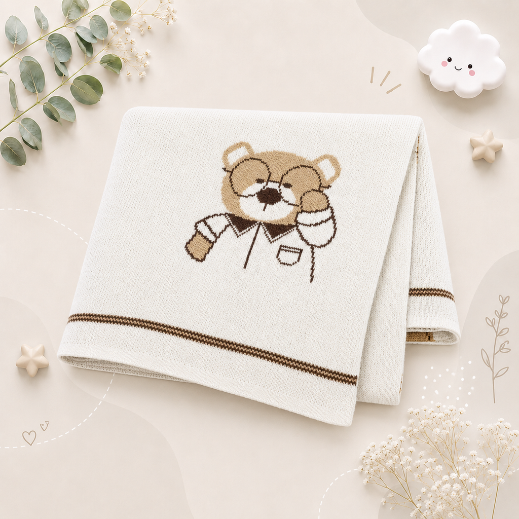 The Chozen - Baby 100x80cm Unisex Ultra-Soft Blanket for Newborn