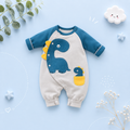 The Chris - Baby Dinosaur Print Cotton Bodysuit Long Sleeve Spring Autumn Outfit