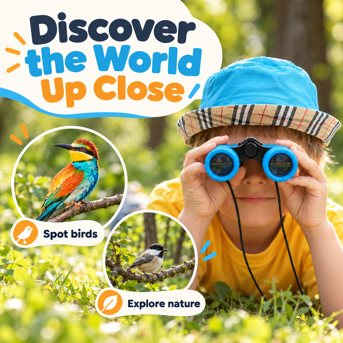 Montessori Little Explorer Binoculars