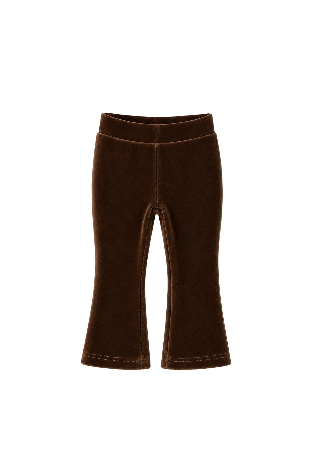 Espresso Velour Flares - Baby