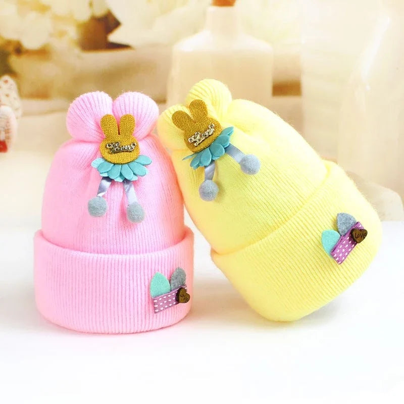 Cute Newborn Knitting Baby Hat
