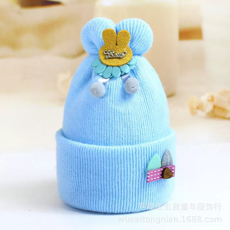 Cute Newborn Knitting Baby Hat