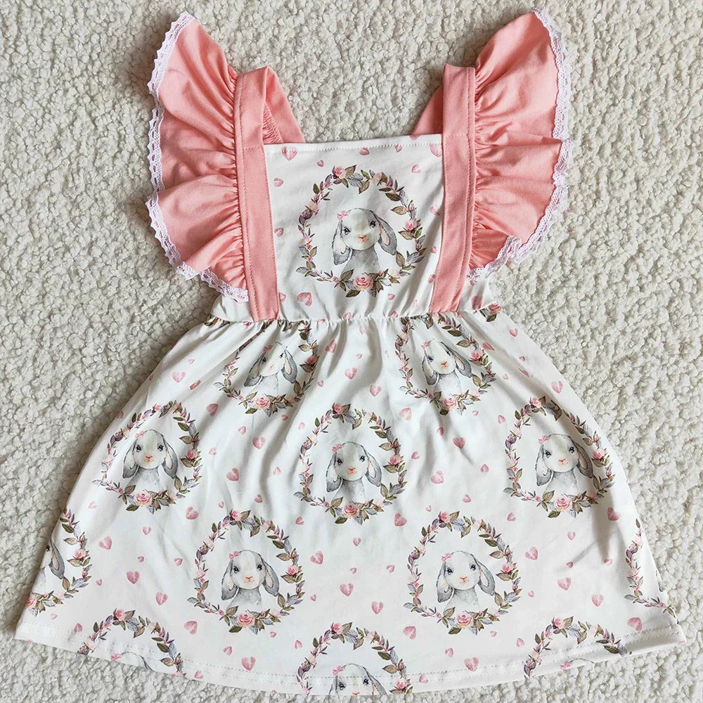 Easter Bunny Cute Baby Girls Dress