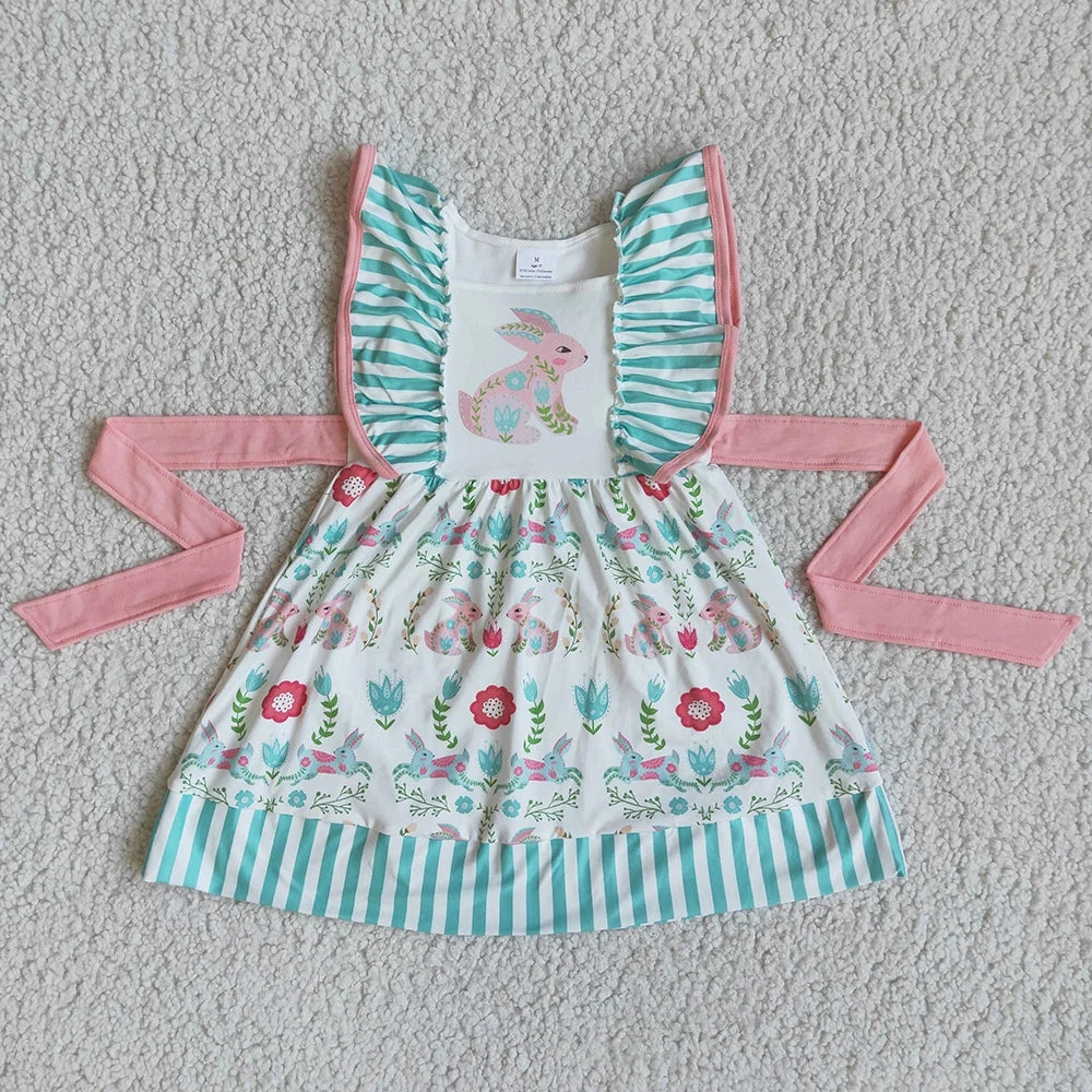 Easter Bunny Cute Baby Girls Dress