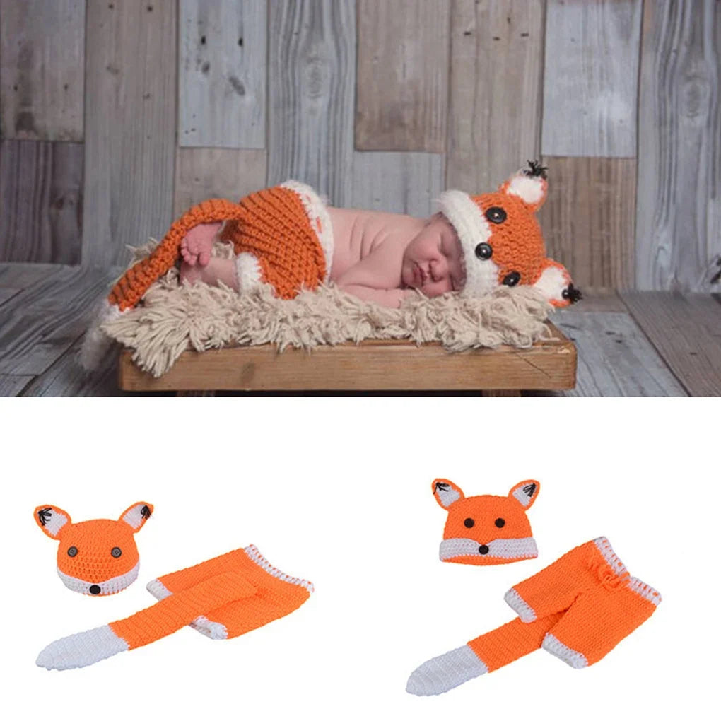 Baby Photography Props Newborn Ladybird Insect Costume Boy Girl Infant Crochet Knit Hat Outfits Lace Ladybird