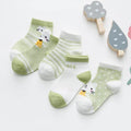 5Pairs Infant Baby Socks Cotton Mesh