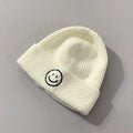 Baby Hat Solid Color Cartoon Smile