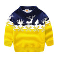 Christmas Sweater Elk Pullover Knit