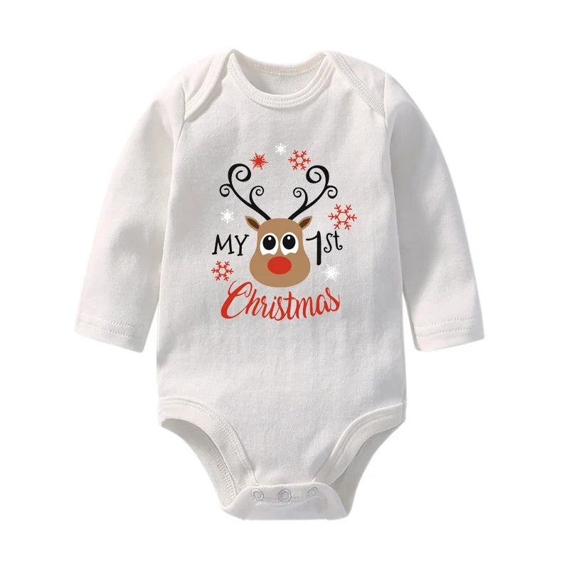 First Christmas Newborn Baby Bodysuit