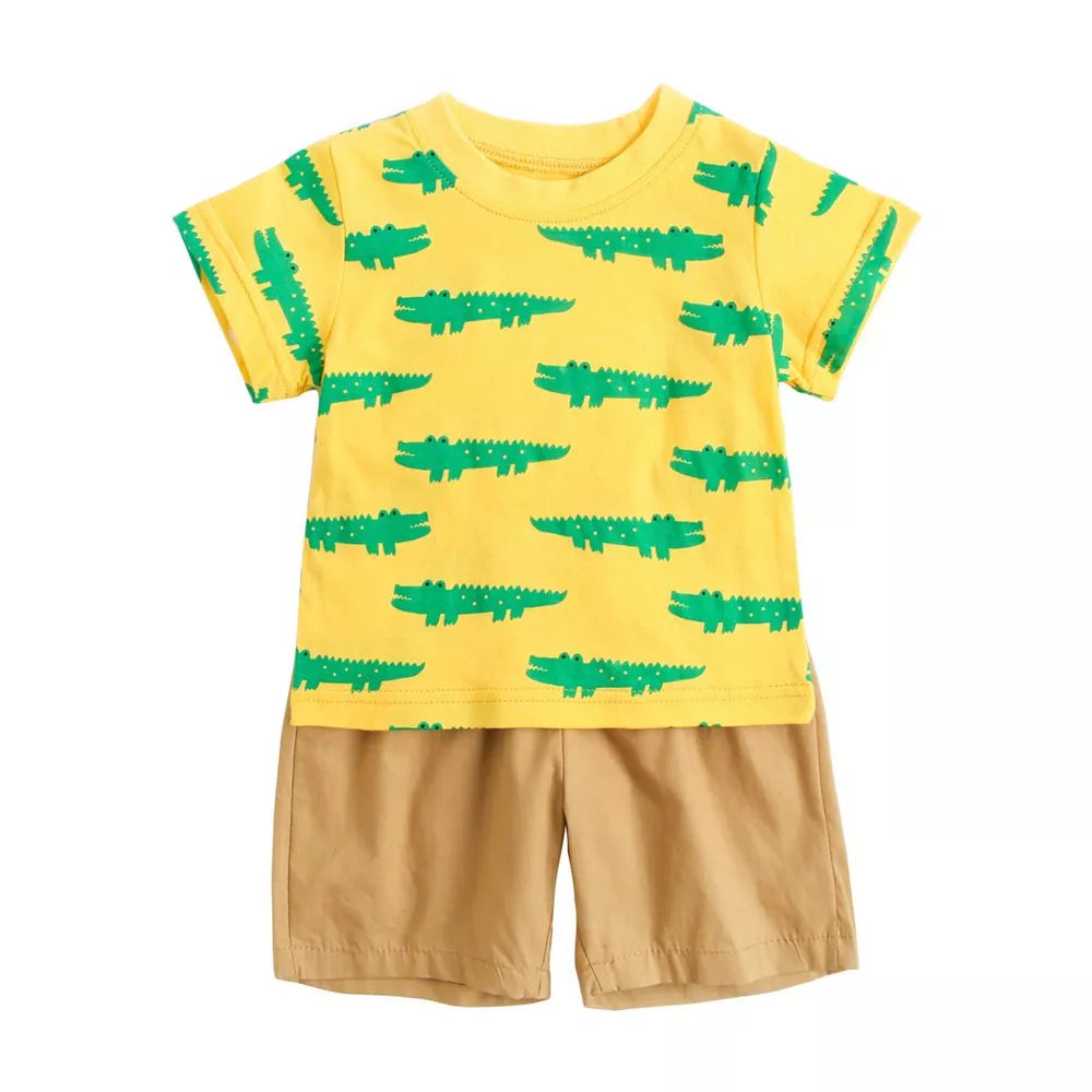 Cartoon Boys Clothing Set