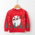 Christmas Cartoon Print Knitwear Sweater