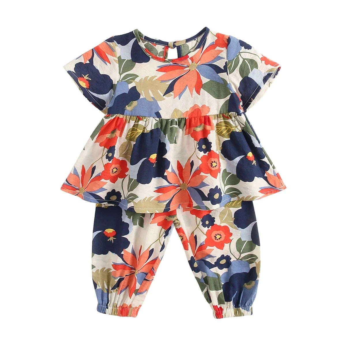Flowers Baby Girls Clothing Sets