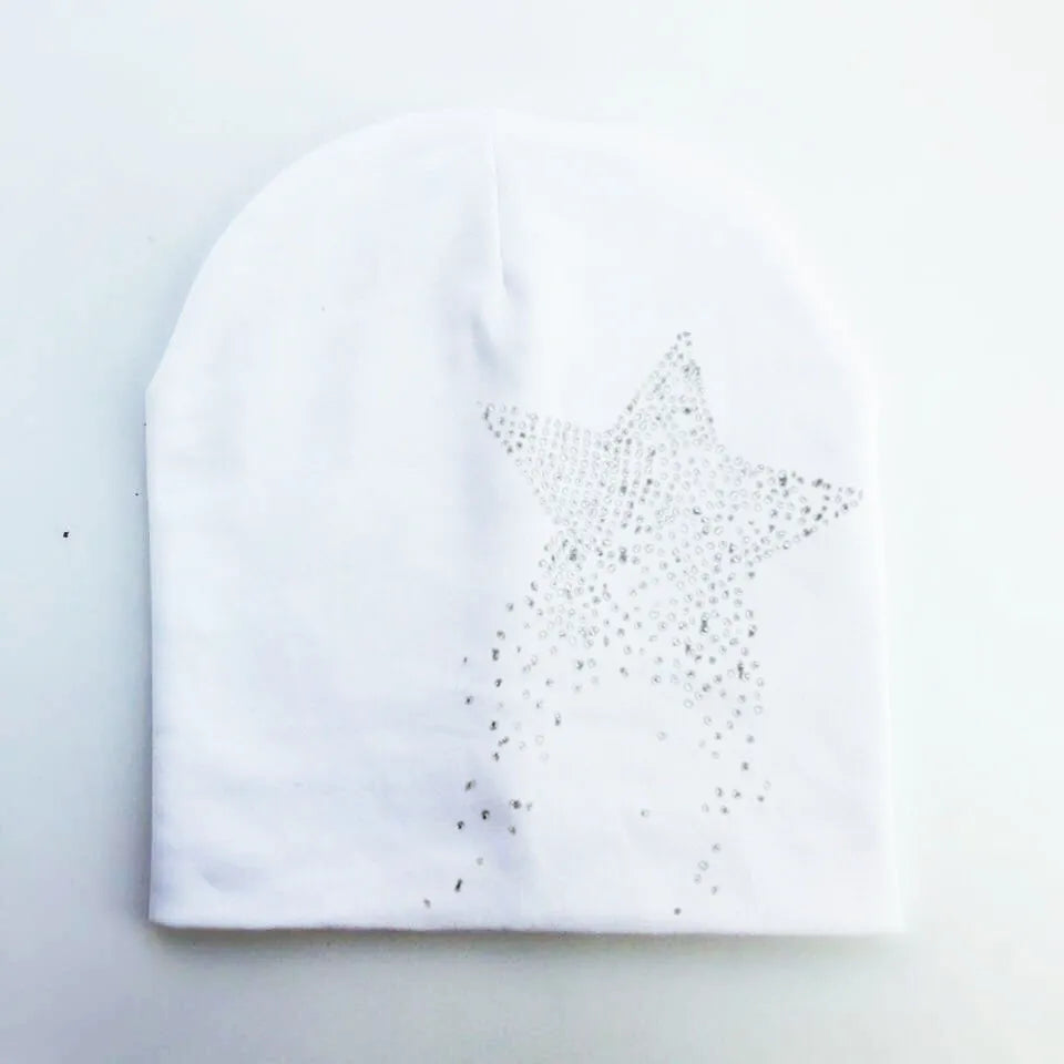 children's diamond stone Beanie