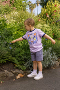 Chill Stripe Fleece Short