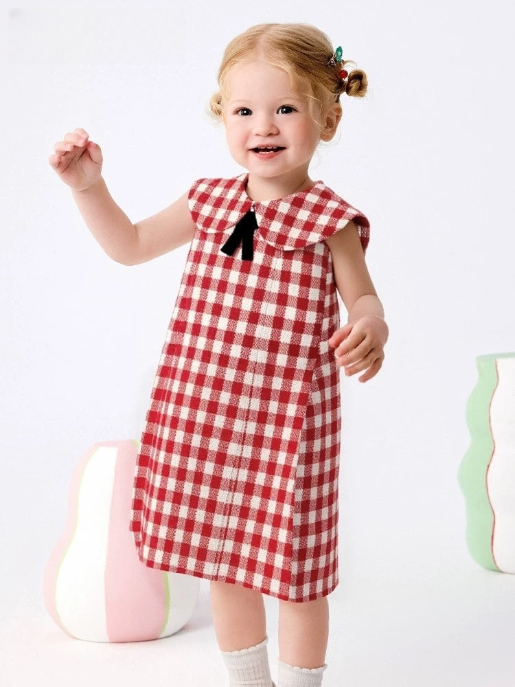 Balabala Children's Dress Toddler Girls A-Line Skirt New Arrival Dress
