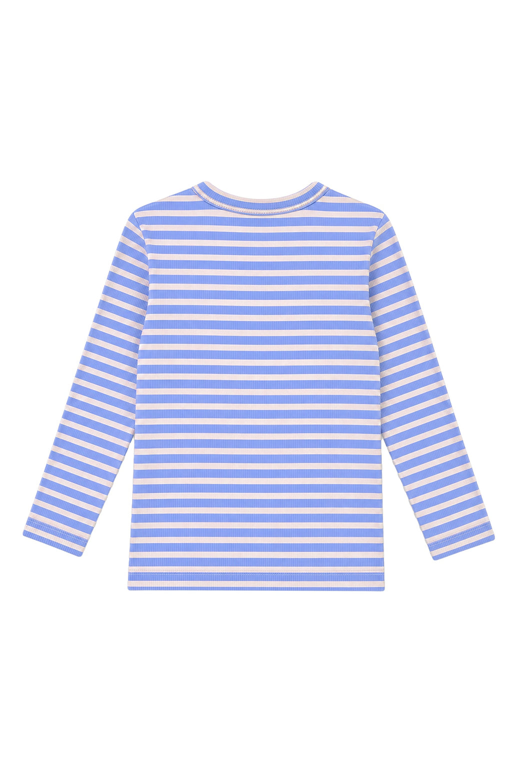 Milky Blue Stripe Henley