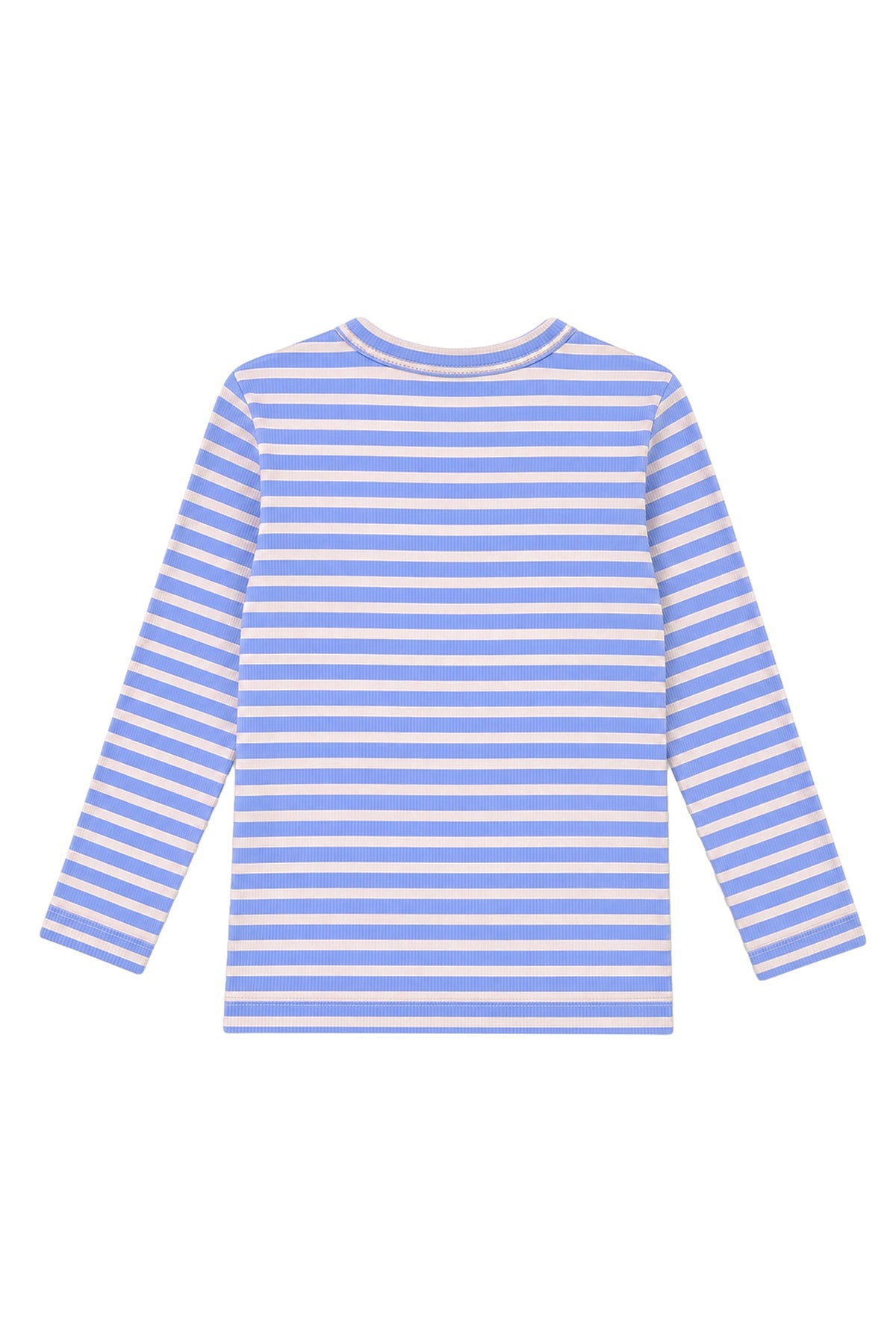 Milky Blue Stripe Henley