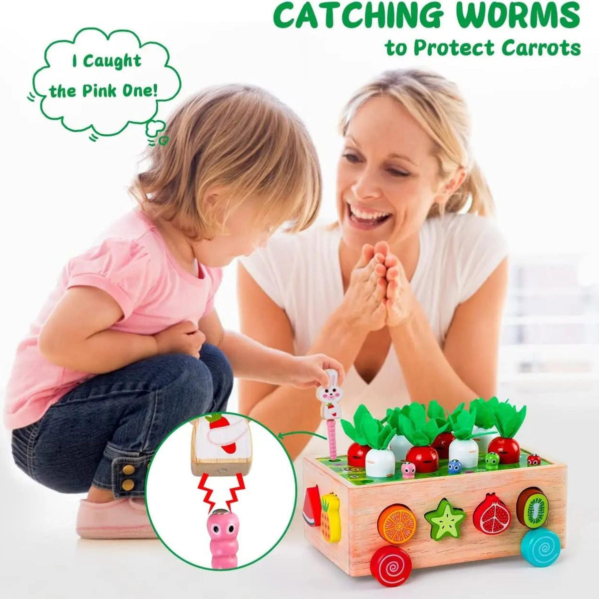Montessori Farm Harvest Set