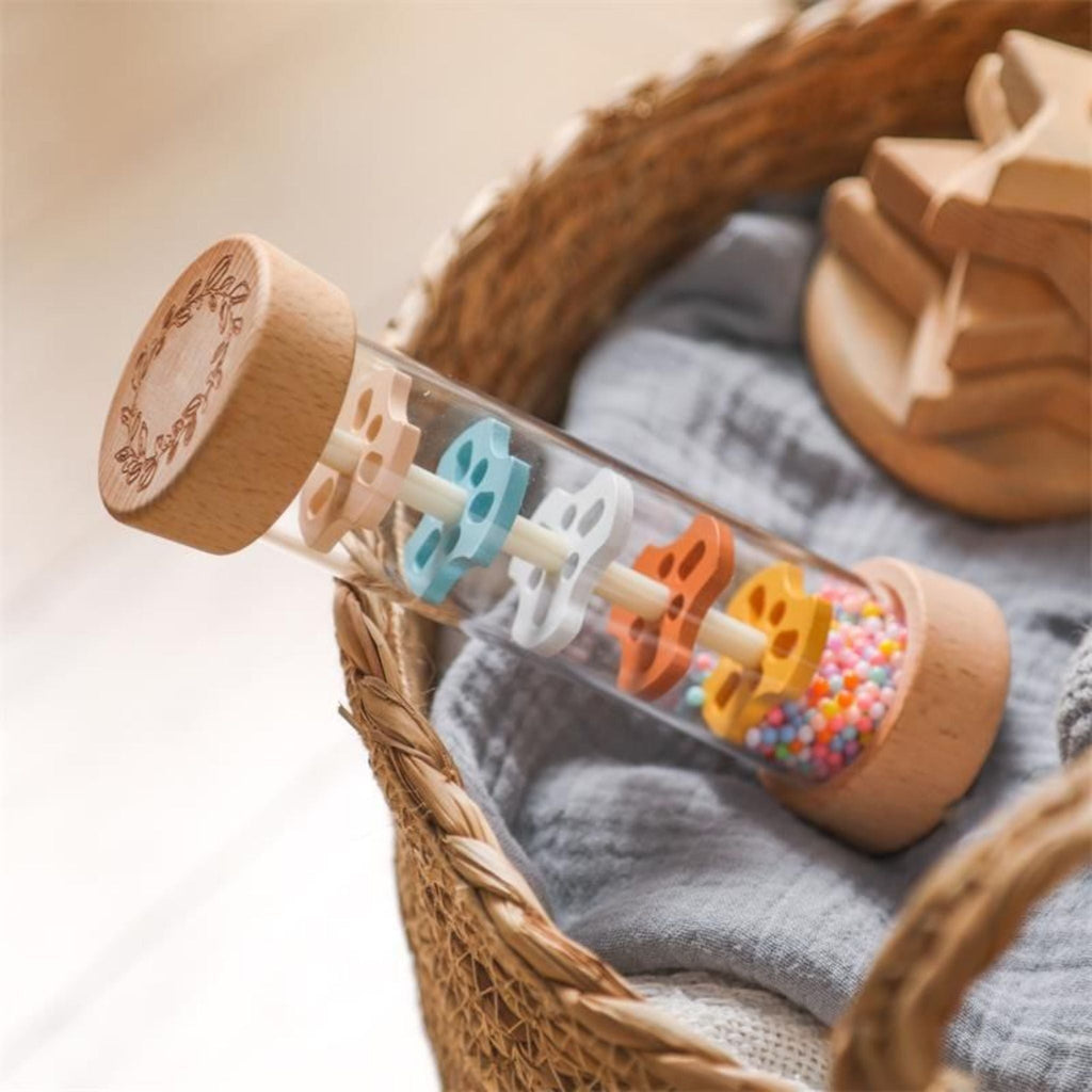 Montessori Wooden Rainmaker Rattle